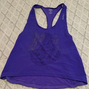 Reebok Vibrant Purple Athletic Tank